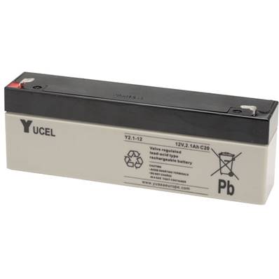 Batterie étanche Yuvolt Y2.1-12 12V 2.1Ah. Garantie 6 mois