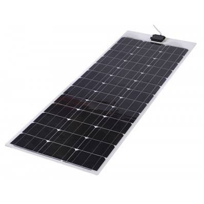 Kit solaire monocristallin souple ht rendement 12V 160W régulateur+passe toît..