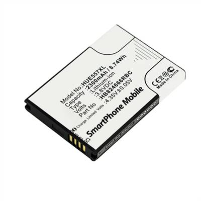 Batterie type Huawei type HB824666RBC / HWBBJ1 3.8V 2300mAh. Garantie 1 an