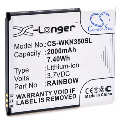 Batterie type Wiko Cink Five/Rainbow/4901/BL4257/K1391 3.7V 2000mAh.Garantie 1an