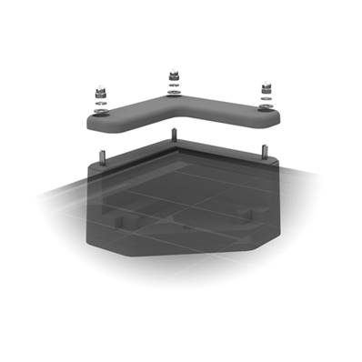 Support pour fixation à plat véhicule panneaux solaire cadre 40mm UNIFIX1C40