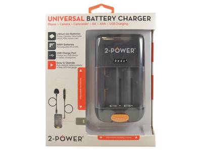 Chargeur universel batteries photos, vidéo, piles. Garantie 1 an