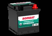 Batterie Rombat Tornada Plus 12V 44Ah 400A-L0. Garantie 2 ans