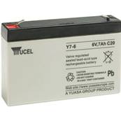 Batterie étanche Yuvolt Y7-6 6V 7Ah. Garantie 6 mois