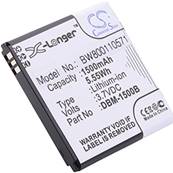 Batterie type Doro BDM-1500B 3.7V 1500mAh. Garantie 1 an