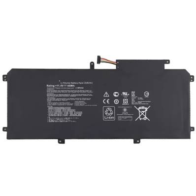 Batterie type Asus C31N1539/Zenbook UX305LA/UX305UA 11.3V 4200mAh. Garantie 1an