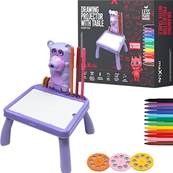 Table à dessin avec projecteur Maxlife MXDP-100 violette. Garantie 1an