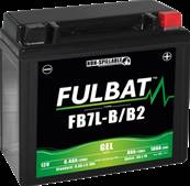 Batterie Fulbat GEL YB7L-B2/FB7L-B/FB7L-B2 12V 8Ah 100A CCA +D. Garantie 6 mois