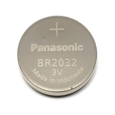 Pile bouton Panasonic BR2032 3V lithium Carbone Monofluoride
