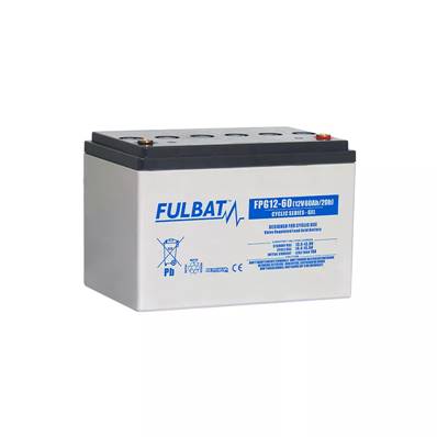 Batterie Fulbat FPG12-60 12V 60Ah/C20 gel +D. Garantie 1 an