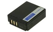 Batterie type Panasonic CGA-S007/S007E/DMW-BCD10/DMC-TZ1/TZ2/TZ3. Garantie 1 an
