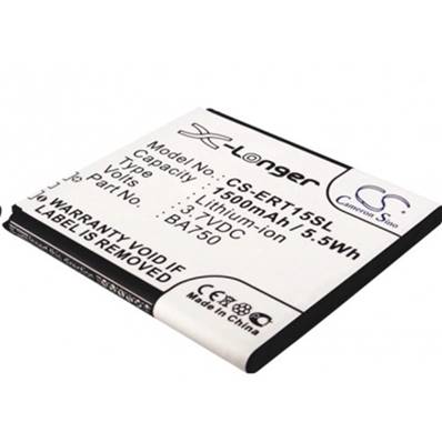 Batterie type Sony Ericsson BA750 3.7V 1500mAh. Garantie 6 mois