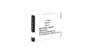 Batterie type Canon NB-11L/NB11L 3.7V 600mAh. Garantie 1 an