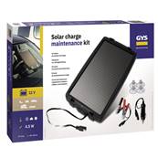 Maintien de charge solaire Gys 12V 4.5W avec régulateur intégré