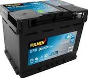 Batterie fulmen FL600 EFB 12V 60Ah 640A-L2. Garantie 2 ans