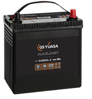 Batterie Yuasa HJ-S46B24R B24 +G AGM 12V 45Ah 325A. Garantie 2 ans