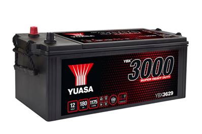 Batterie Yuasa YBX3629 12V 180Ah 1175A +G. Garantie 2 ans