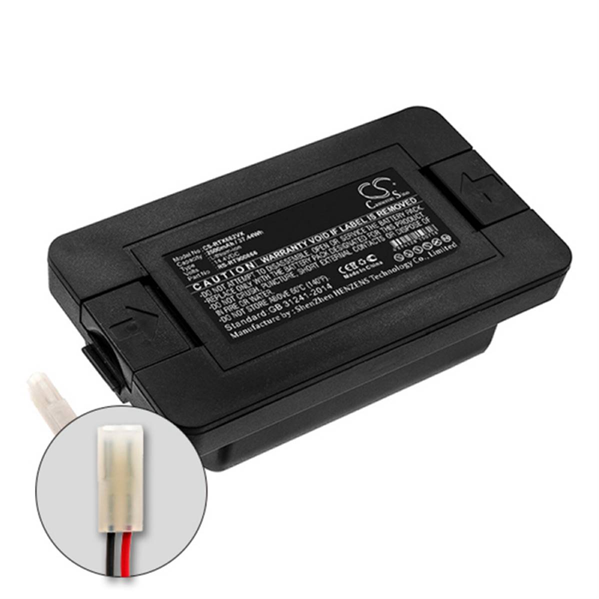 Batterie Lithium-Ion 2000mAh 22.2V Pour Aspirateur Rowenta - Compatible RS-2230002213, ZR009700 | Rechargeable, Durable, Protection Intégrée