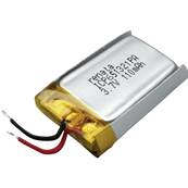 Batterie LI-PO ICP651321PA 3.6V 120mAh sortie fil. Garantie 6 mois