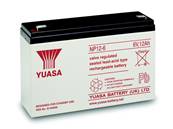 Batterie Yuasa étanche NP12-6 6V 12Ah. Garantie 1 an