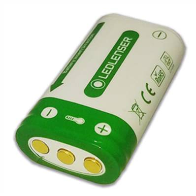 Batterie Ledlenser 3.7V 1550mAh Li-ion pour Frontale Ledlenser MH8/MH7/IH9R