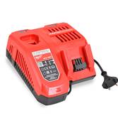 Chargeur Milwaukee origine M12-18FC /C1418C 12V-18V Li-ion. Garantie 1 an