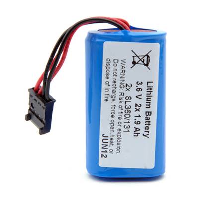 Pile lithium automate 2SL360/131 2SL360/119 2 X SL360 AA 3.6V 2.8Ah lithium