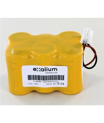 Batterie éclairage de secours 6x D 6S1P ST2 7.2V 4Ah NI-CD. Garantie 6 mois