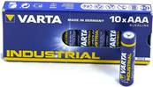 Piles Varta LR03/AAA industrielles 1.5V Alcalines boîte de 10 piles