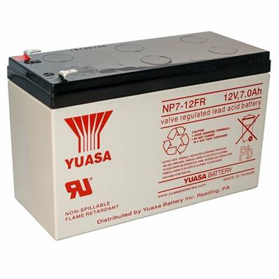 Batterie Yuasa étanche bac V0 NP7-12FR 12V 7Ah. Garantie 1 an