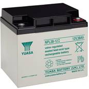 Batterie Yuasa étanche NPL38-12 12V 38Ah . Garantie 1 an