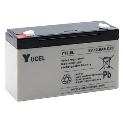 Batterie étanche Yuvolt Y12-6L 6V 12Ah. Garantie 6 mois