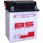 Batterie moto BS Battery BB12C-A / YB12C-A 12V 12.6Ah 155A +G. Garantie 6 mois