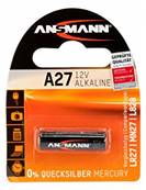 Pile Ansmann 27A / A27 / V27A 12V Alcaline