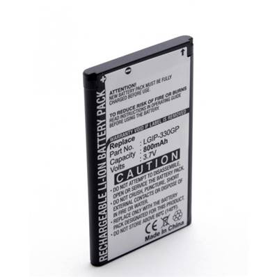 Batterie type LG LGIP-330GP/SBPL0085606/SBPL0089001/ 3.7V 650mAh. Garantie 1 an