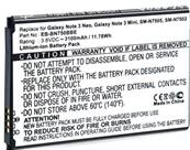 Batterie type Samsung Note 3 Mini/ Neo/EB-BN750BBC 3.7V 3100mAh. Garantie 1 an