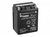 Batterie moto Yuasa YTX14AHL-BS 12V 12Ah 210A +D. Garantie 1 an