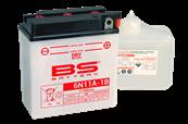 Batterie moto BS Battery 6N11A-1B 6V 11.6Ah. Garantie 6 mois