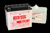 Batterie moto BS Batterie YB18L-A 12V 18Ah 235A +D. Garantie 6 mois