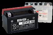 Batterie moto BS Battery YTX7A-BS 12V 6Ah 105A +G. Garantie 6 mois
