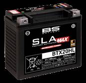 Batterie BS Battery SLA MAX YTX20HL / YYZ20HL 12V 21.1Ah 290A. Garantie 6 mois