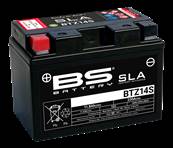 Batterie moto BS Battery YTZ14S 12V 11.8Ah 230A +G. Garantie 6 mois