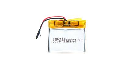 Batterie Li-PO 1S1P ICP602823PA 3.7V 350mAh sortie fil. Garantie 6 mois