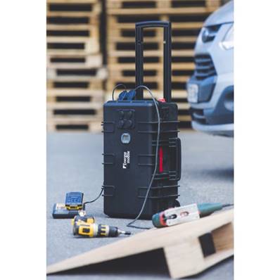 Powercube 2500W/5000W, Batterie LIFEPO4 120Ah 12V/230V PK120AC Energie Mobile