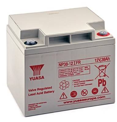 Batterie Yuasa étanche NP38-12IFR 12V 38Ah. Garantie 1 an