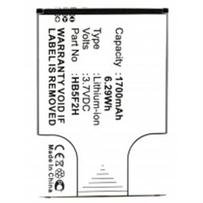 Batterie Huawei HB554666RAW HB5F2H 3.7V 1700mAh. Garantie 1 an