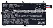 Batterie tablette Samsung T4000E 3.7V 4000mAh. Garantie 1 an