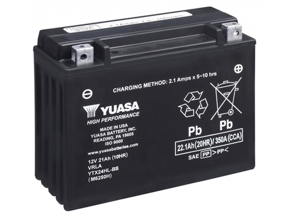 Batterie Moto FULBAT GEL FTX24HL-BS / YTX24HL-BS 12V 21AH - Sans Entretien - Ready To Use