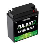 Batterie moto GEL 6N11A-1B 6V 11.6Ah 90A Garantie 6 mois