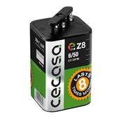 Pile Cegasa depolarisation air alcaline EZ8 6/50 6V 45Ah. Garantie 6 mois